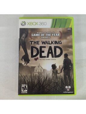 The Walking Dead A Telltale Games Series Microsoft Xbox 360 CIB Manual Tested